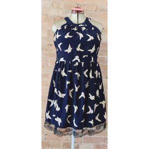 Bird Dress by Angel Eye London